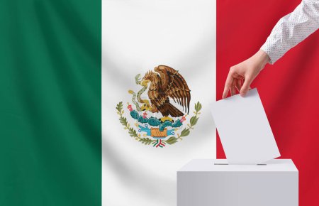 Elections, Mexico. Election concept. Copy space