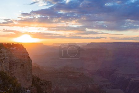 Photo for Grand Canyon at sunset, in Grand Canyon National Park, Arizona - Royalty Free Image