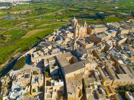Mdina City. Old Capital of Maltese island, Europe