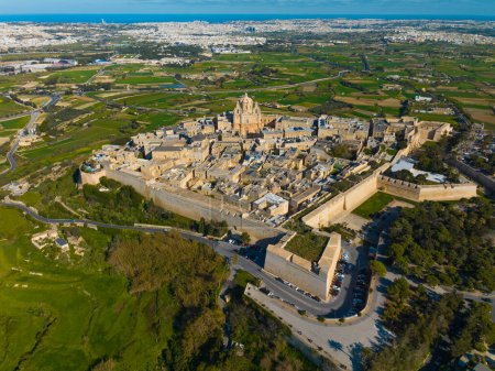Mdina City. Old Capital of Maltese island 