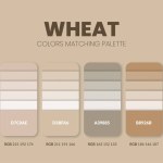 Color palette in a Passion colour themed collections. Color scheme or colors chart template. Color combination set of RGB, HSL and HEX codes. Color swatch for art, fashion, home design, or web design.