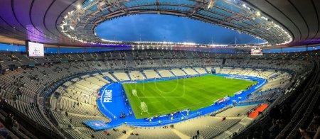 Photo for SAINT DENIS, FRANCE, STADE DE FRANCE 23 March 2023, Football EURO 2024 France vs Pays-Bas of the interior of the stadium Stade de France,. High quality photo - Royalty Free Image
