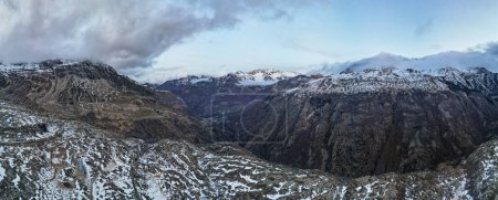 Sunset over the Pyrenees mountains near Gavarnie, High quality 4k footage