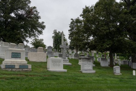 Foto de Cementerio militar estadounidense creado durante el Wa Civil - Imagen libre de derechos