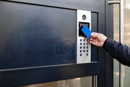 Experience seamless entry with access control technology cards designed for the modern high-rise building.