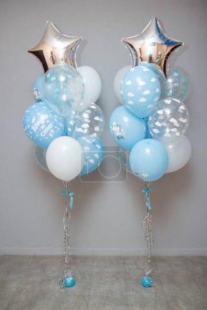 Photo for Balloon kid for boy on white background - Royalty Free Image