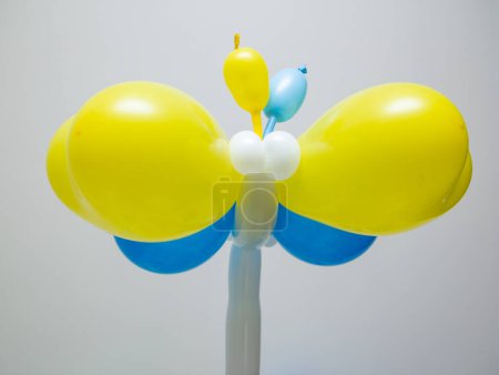 Schmetterling aus Luftballons, Figur aus Latexballons
