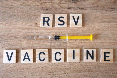 Téléchargez les photos : Virus respiratoire syncytial (VRS) Concept de vaccin - en image libre de droit