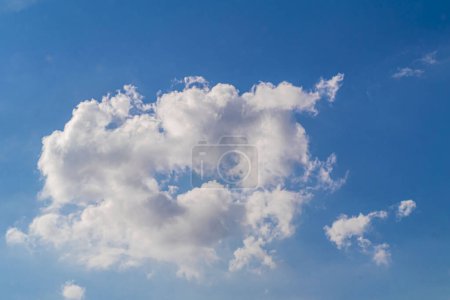 Photo for Infinite Skies: Boundless Blue and Floating Clouds - Royalty Free Image