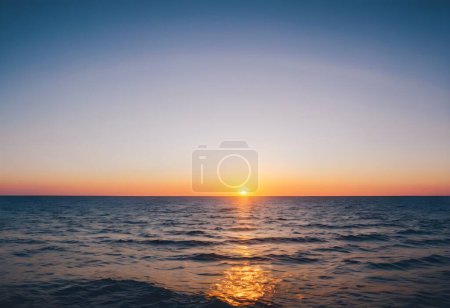 Horizon 's Umarmung: Eine panoramische Reise durch Sonnenuntergang und Sonnenaufgang am Meer