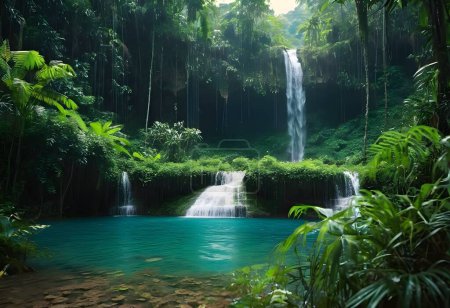 Jungle Cascades: Exploring the Serene Beauty of Asian Waterfalls