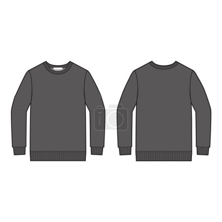 Langarm T-Shirt Sweatshirt Pullover Top