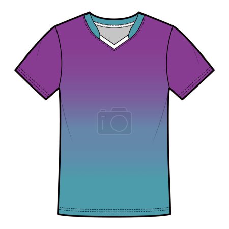Foto de Top Camiseta Camiseta de manga corta Ropa deportiva Ropa de bolos Ropa de tenis Ropa de fútbol - Imagen libre de derechos