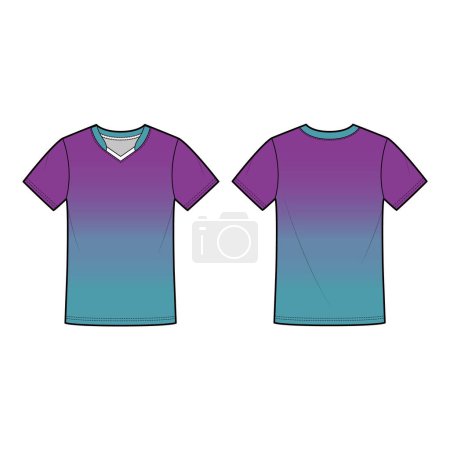Photo for Top T-shirt Short sleeve Tee - Royalty Free Image
