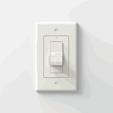 Outlet vector illustration on isolated on white background