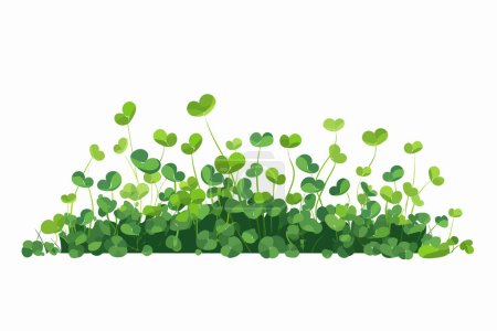 Illustration for Microgreen vector flat minimalistic isolated vector style illustration - Royalty Free Image