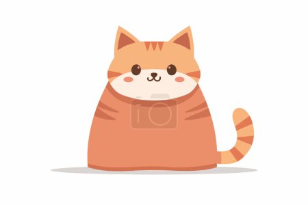 Illustration for Cats out of the bag isolated vector style - Royalty Free Image
