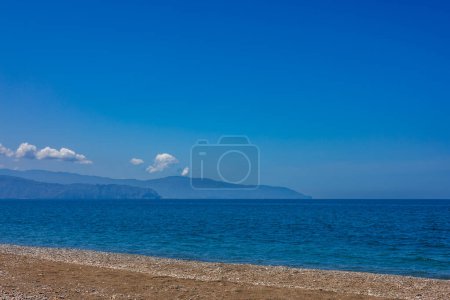 Foto de Playa desierta de primavera en Caldera, Sicilia, Italia - Imagen libre de derechos