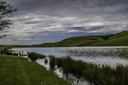 Foto de Mearns lugar de pesca presa en midlands meander - Imagen libre de derechos