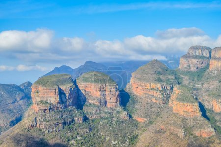 Blyde River Canyon und Three Rondawel auf der Panoramastraße in Mpumalanga