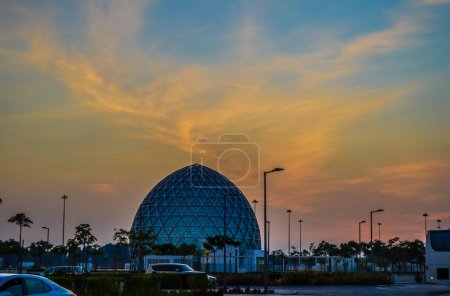 Die großartige Scheich-Zayed-Moschee in Abu Dhabi in den Vereinigten Arabischen Emiraten