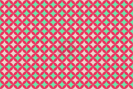 Photo for Japanese Cute Diagonal Flower Pattern background - Royalty Free Image