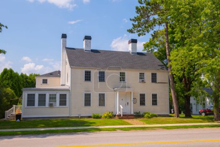 Rye Second Parsonage was built in 1810 at 575 Washington Road in historic town center of Rye, New Hampshire NH, USA. 