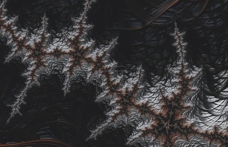 Foto de Textura de fondo fractal abstracta moderna impresionista - Imagen libre de derechos
