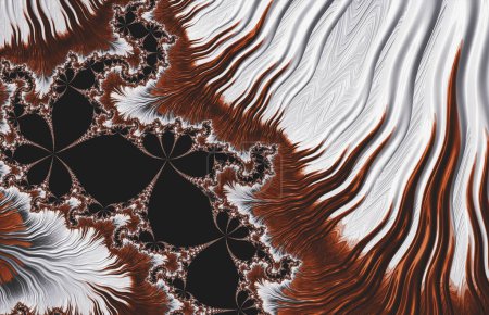 Téléchargez les photos : Impressionniste moderne abstrait texture de fond fractale - en image libre de droit