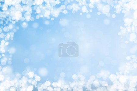 Téléchargez les photos : Abstrait festive bleu fond bokeh - en image libre de droit