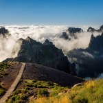 The highest point of Madeira island - Arieiro peak, Portugal