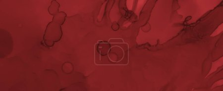 Photo for Grunge Blood Background. Rose Fluid Banner. Halloween Spatter Black. Watercolour Bloody Design. Blood Background. Abstract Ink Banner. Horror Splatter Black. Watercolor Blood Background. - Royalty Free Image