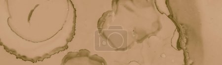 Photo for Abstract Coffee Splash. Liquid Brown Pattern. Aged Old Parchment. Watercolour Chocolate Background. Beige Coffee Stains. Grunge Blots Pattern. Creative Old Parchment. Abstract Coffee Stains. - Royalty Free Image