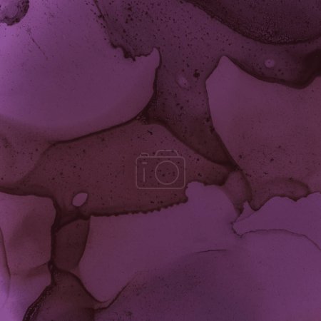 Photo for Burgundy Wine Wallpaper. Watercolour Template. Modern Gradient Splash. Purple Ink Paper. Alcohol Wine Wallpaper. Watercolor Maroon Template. Dark Art Design. Burgundy Wine Background. - Royalty Free Image