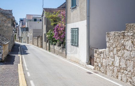 Photo for Streets of the old resort town of Primosten, Croatia. - Royalty Free Image