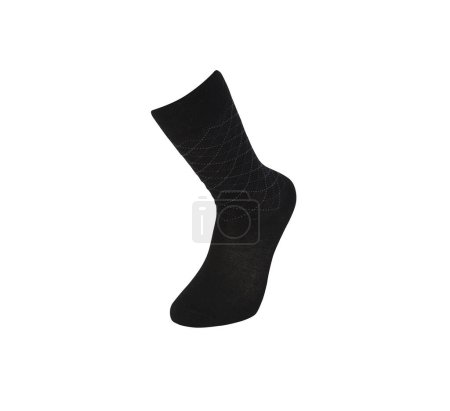 Photo for Socks isolated different style colorful white background. - Royalty Free Image