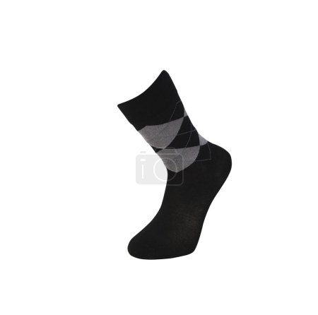 Photo for Socks isolated different style colorful white background. - Royalty Free Image