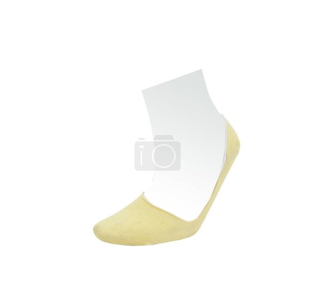 Foto de Ballet pequeños calcetines aislados estilo diferente colorido fondo blanco. - Imagen libre de derechos