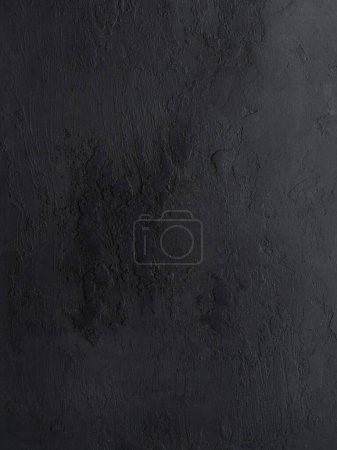 Téléchargez les photos : Arrière-plan en pierre noire, tableau noir texturé et céramique. - en image libre de droit