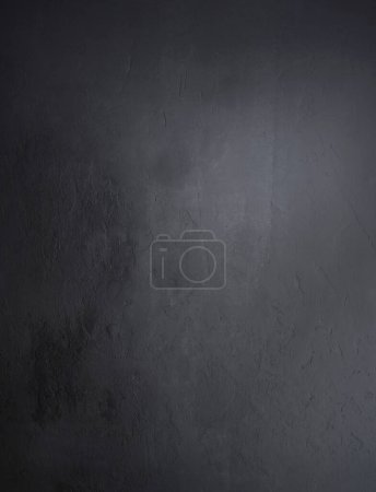 Photo for Black stone background, textured and ceramic blackboard. - Royalty Free Image