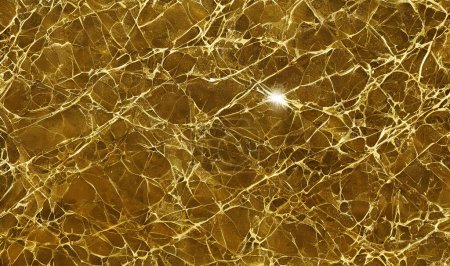 Photo for Golden marble texture with many contrasting textures. The abstract gold marble can also be used to create surface effects on architectural floors; ceramic floors and wall tiles. - Royalty Free Image