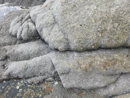 Photo for Lots of huge rocks found along the seaside - Royalty Free Image