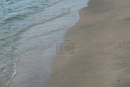 Photo for Infrared image of the sunny day at the sandy beach. - Royalty Free Image