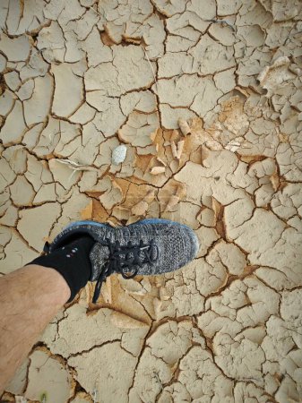 common natural phenomenon on the earth surface cracking.