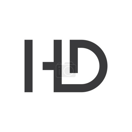 hd Brief Logo Vektor Symbol einfach Vektor Illustration Design  
