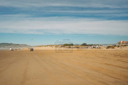 Foto de Oceano, California, EE.UU. - 12 de enero de 2022. Área Estatal de Recreación Vehicular Oceano Dunes, un Parque Estatal de California - Imagen libre de derechos