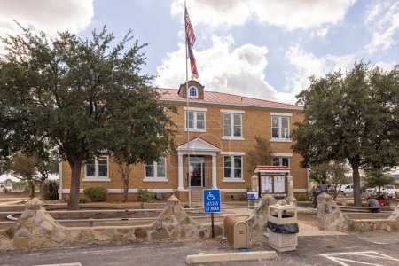 Photo for Tilden, Texas, USA - October 14, 2022: The McMullen County Courthouse - Royalty Free Image