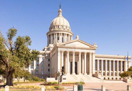Photo for Oklahoma City, Oklahoma, USA - October 19, 2022: The Oklahoma State Capitol - Royalty Free Image