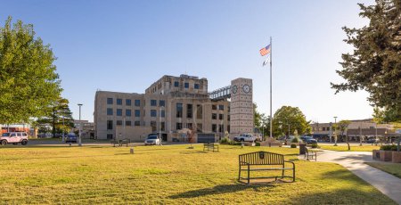 Photo for Enid, Oklahoma, USA - October 17, 2022: The Garfuekd County Courthouse - Royalty Free Image