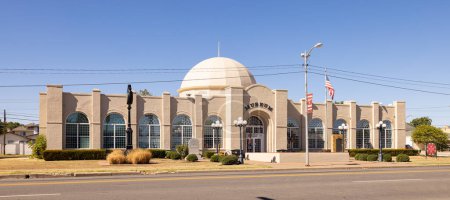Téléchargez les photos : Blackwell, Oklahoma, USA - October 17, 2022: The Top of Oklahoma Historical Museum - en image libre de droit